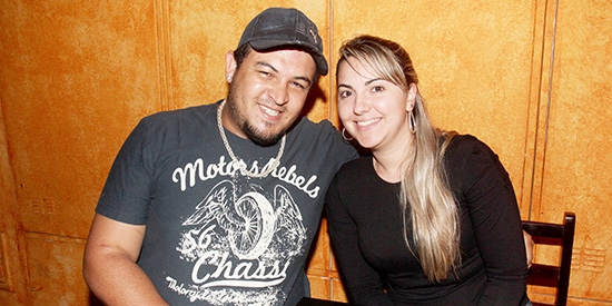 Leancho Tores e Paula Oliveira no Guadalupe